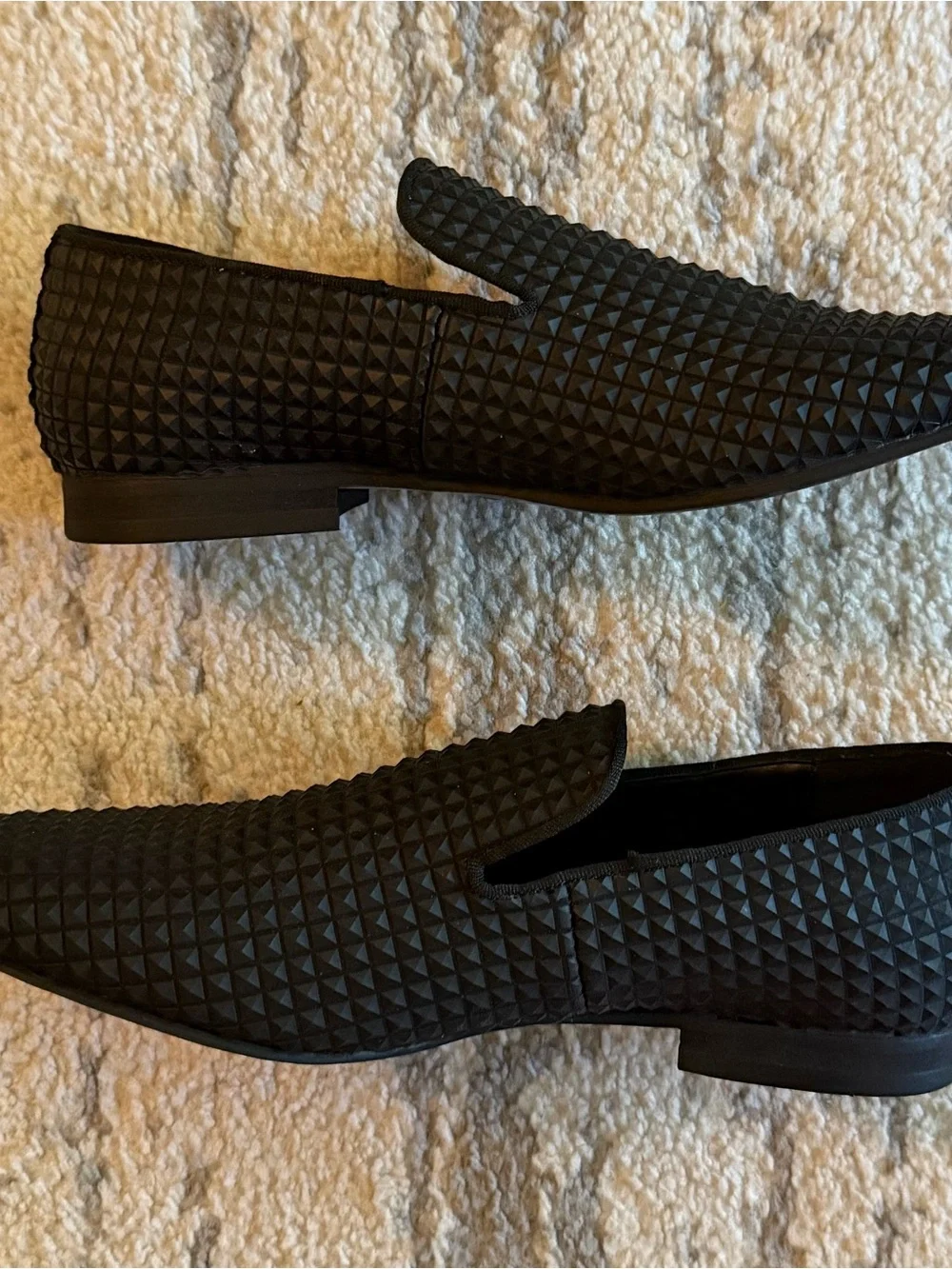 Aldo Black slip on loafers